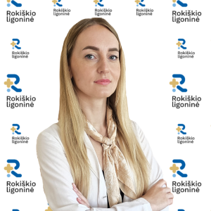 Blue and white minimalist gradient background flyer